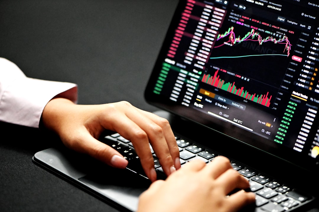 Mastering the First Impression: Your intriguing post title goes here Examining a price chart on the Binance exchange.